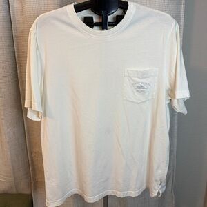Tommy Bahama Cream Short-Sleeve Pocket Tee